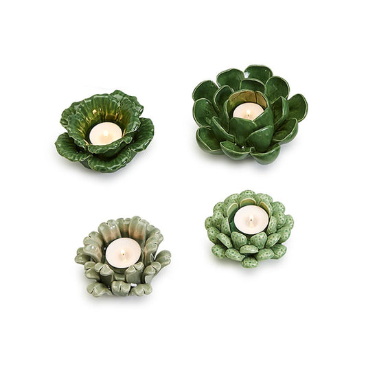 Two's Company Medium Succulent Candleholder