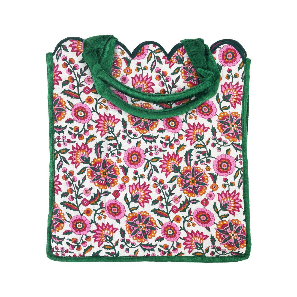 Heart of Grace Quilted Tote - Hearthwood Garden