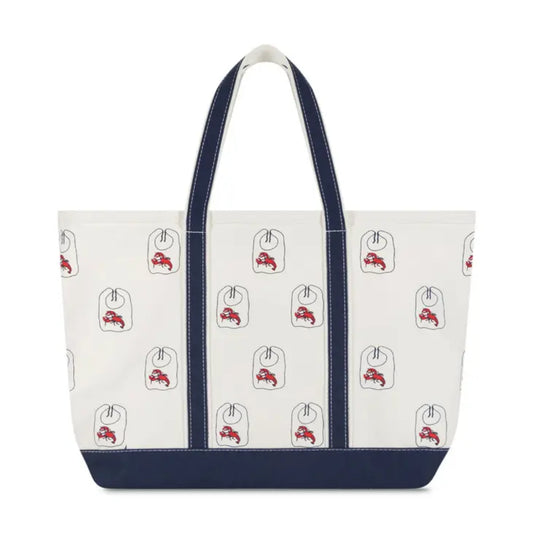 Crab & Cleek Lobster Bib Tote