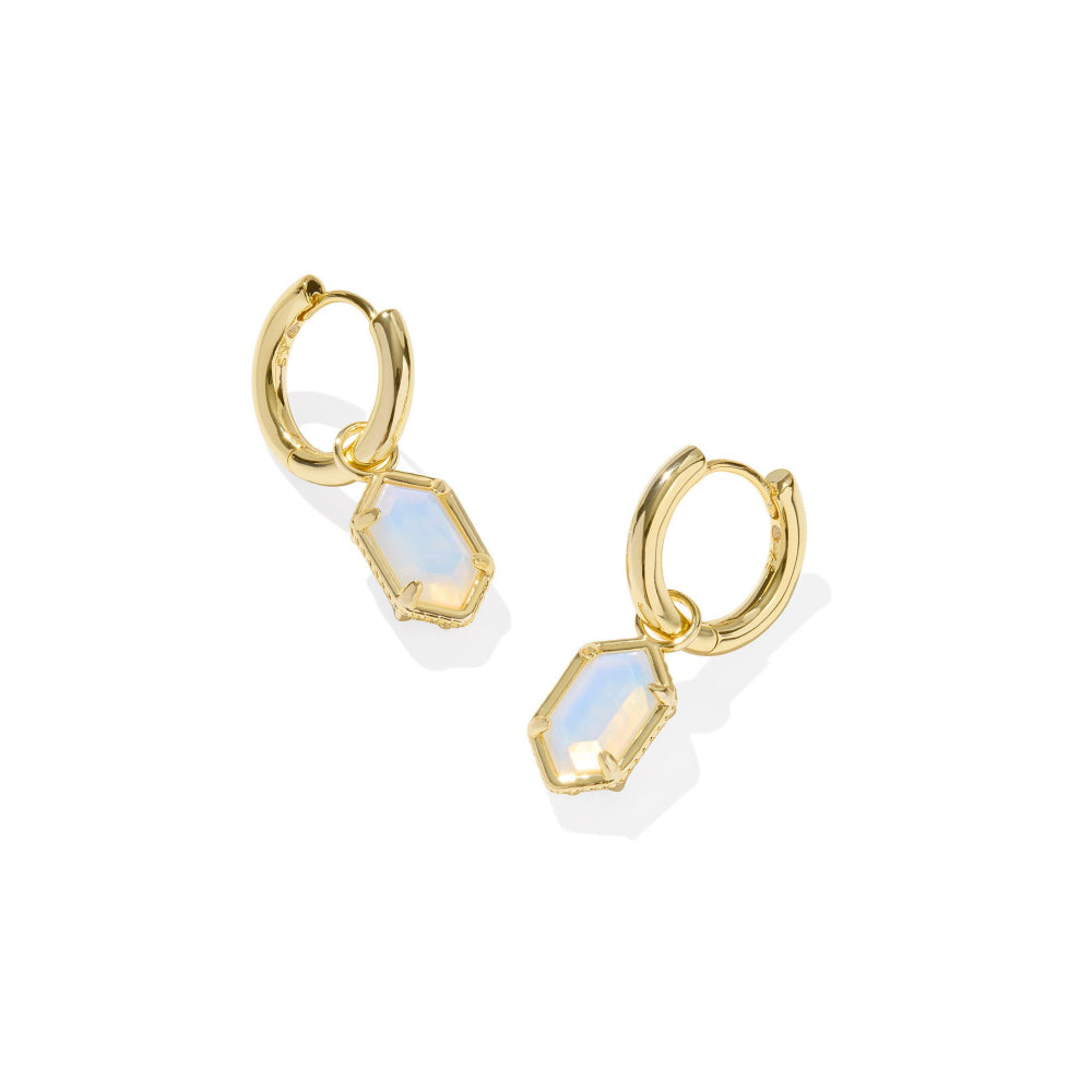 Kendra Scott Gold Hallie Huggie Earrings