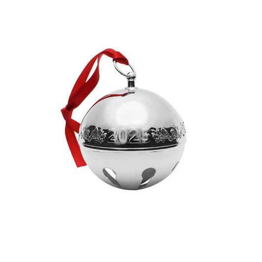 Wallace 2025 Sleigh Bell 55th Edition Silverplate Ornament