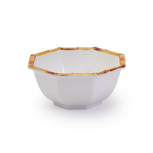 Two's Company Bamboo Touch Octagonal Bowl