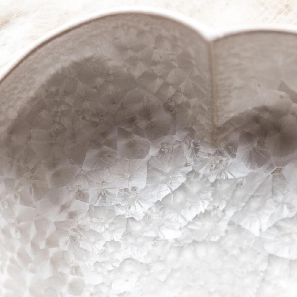 Simon Pearce Crystalline Twist Heart Bowl