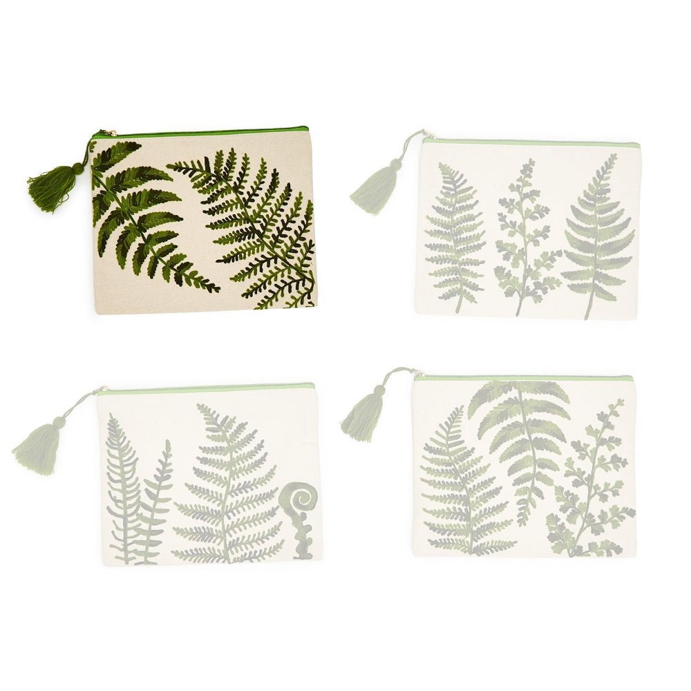 Two's Company Fanciful Fern Multipurpose Pouch