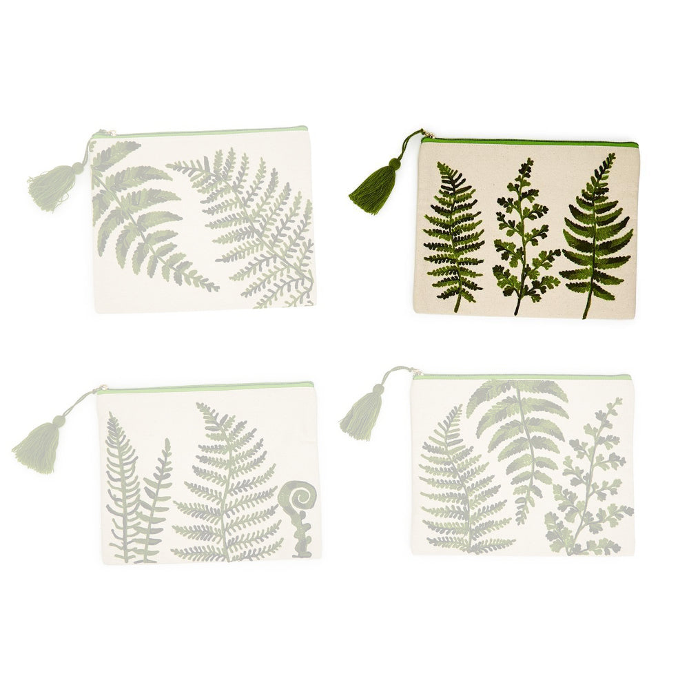 Two's Company Fanciful Fern Multipurpose Pouch