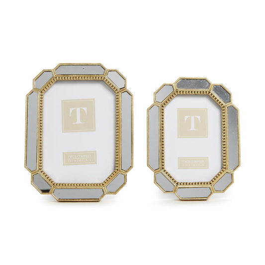 Two's Company Beveled Edge Photo Frame