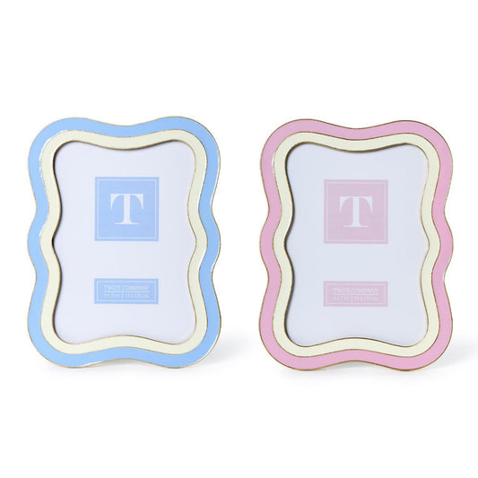 Two's Company Waves 5x7 Photo Frame