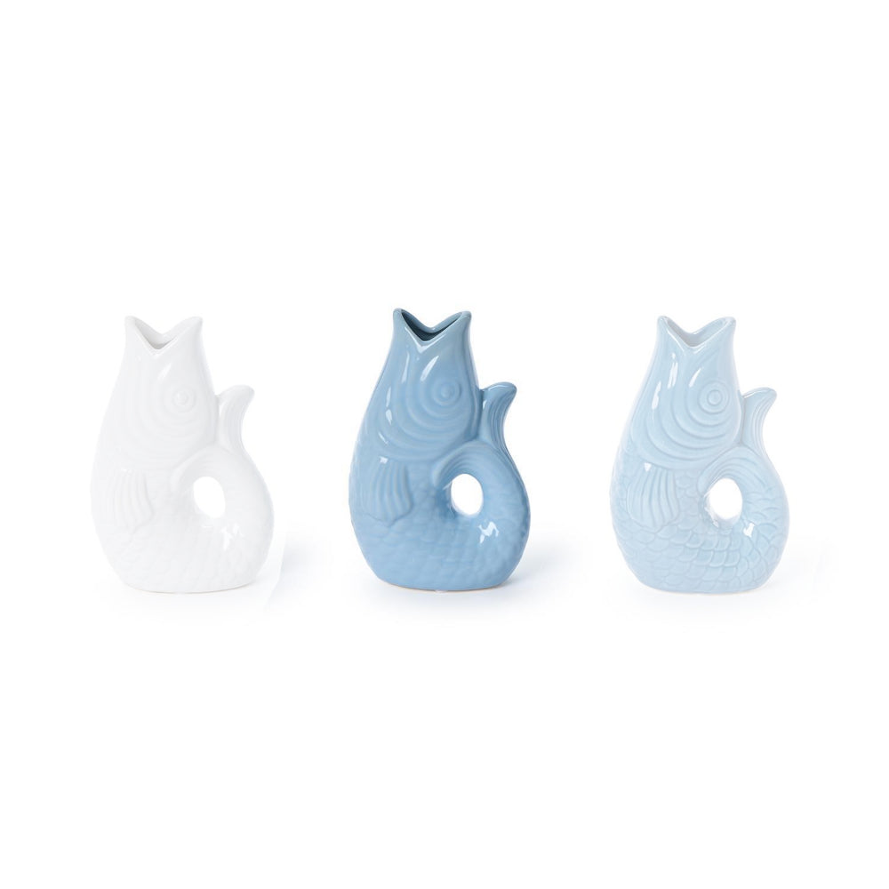 Two's Company Small Creamic Fish Vase