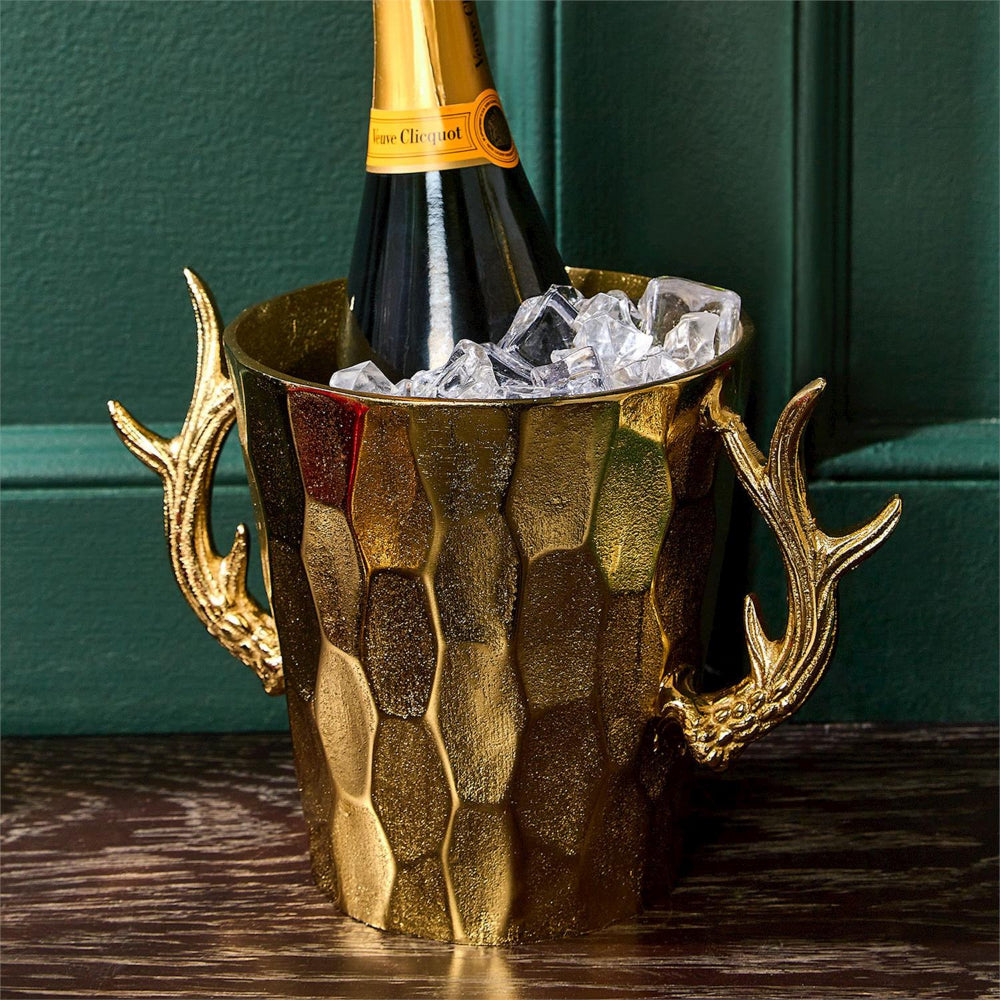 Two's Company Stag Antlers Ice Bucket