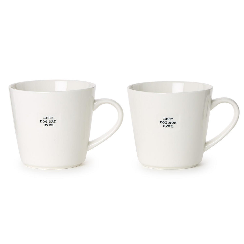 Two's Company Best Dog Mom & Best Dog Dad Ever Mug