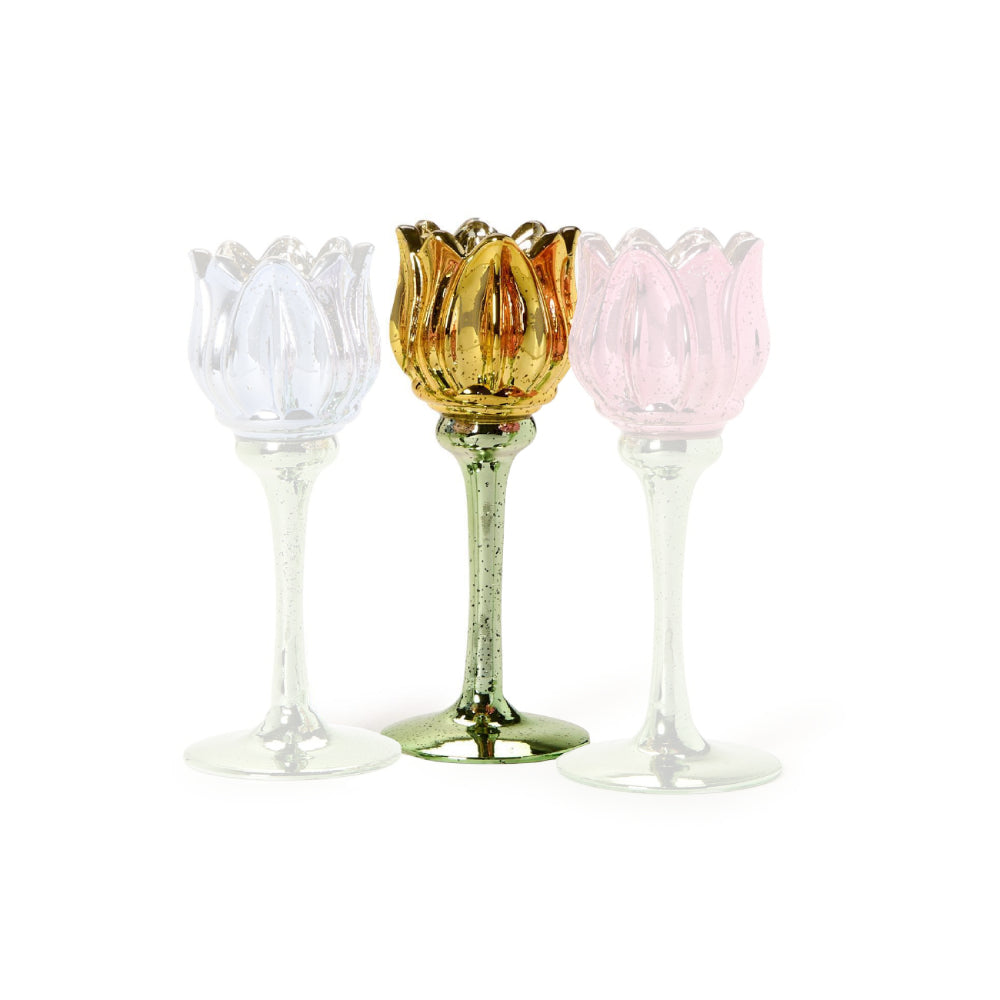 Two's Company Tulip Candleholder