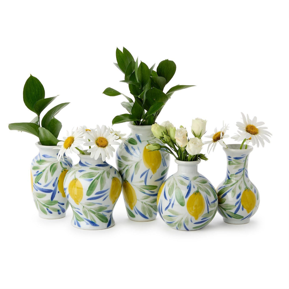 Two's Company Mini Lemon Grove Vases