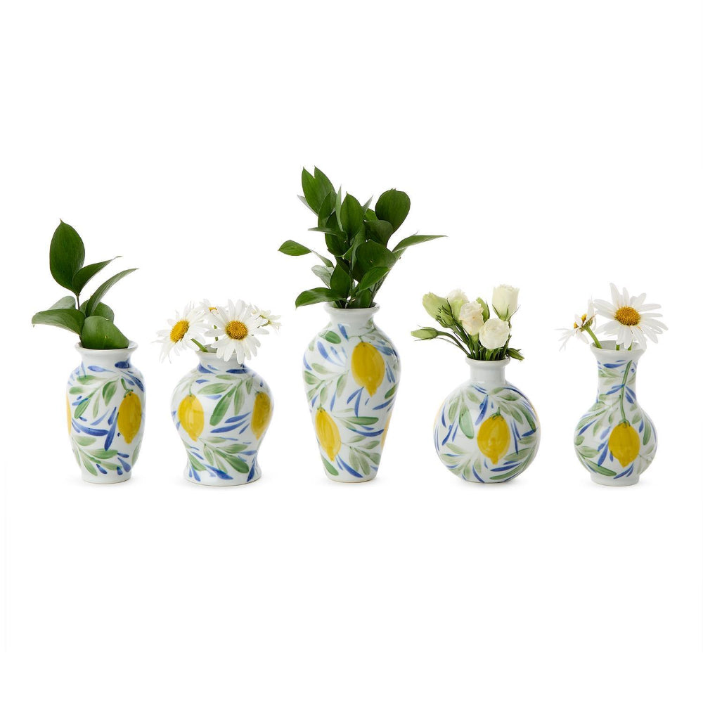Two's Company Mini Lemon Grove Vases
