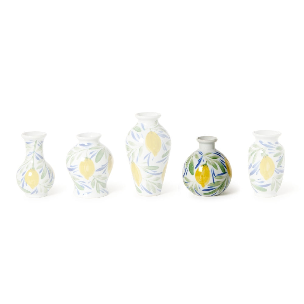 Two's Company Mini Lemon Grove Vases