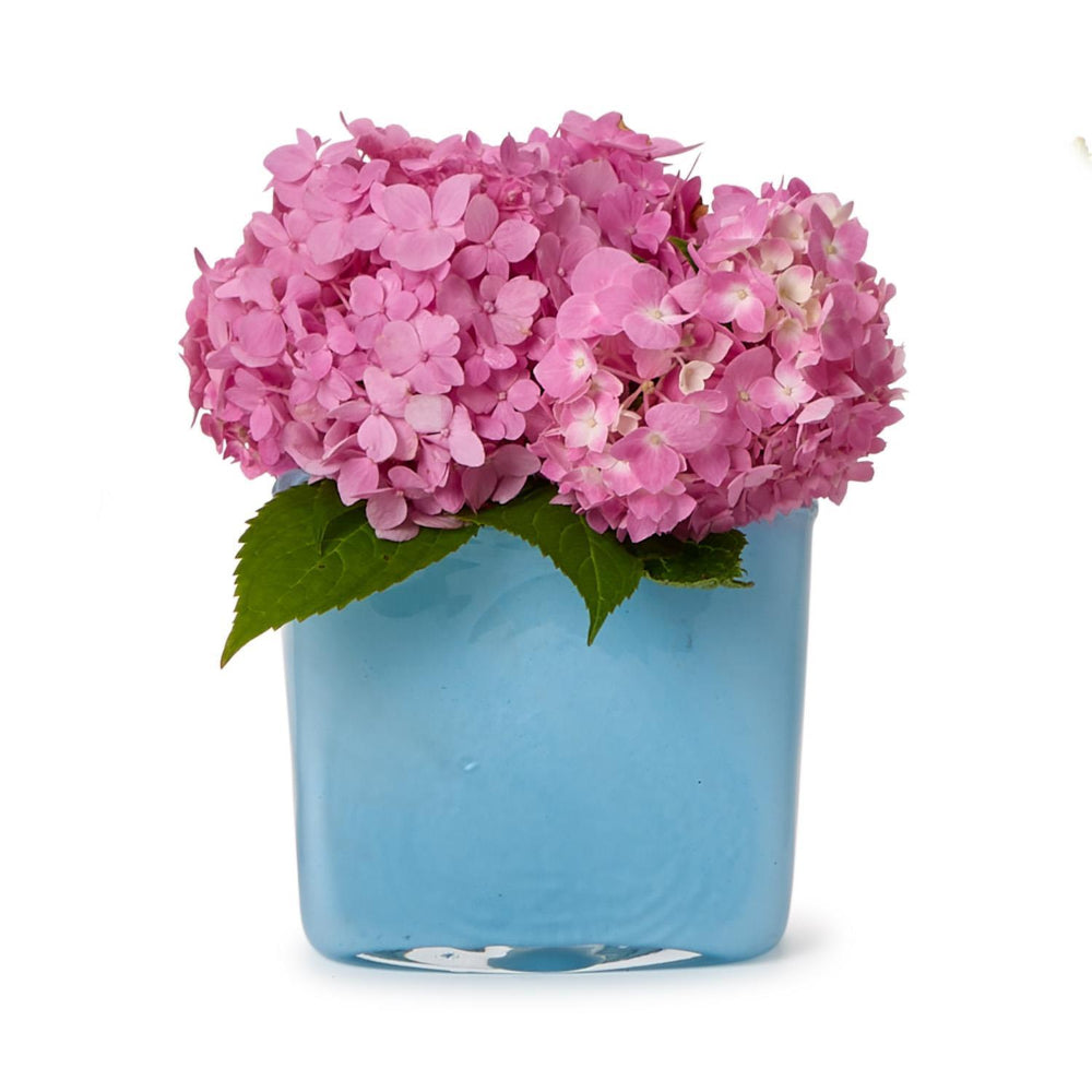 Two's Company Marbled Scalloped Vase