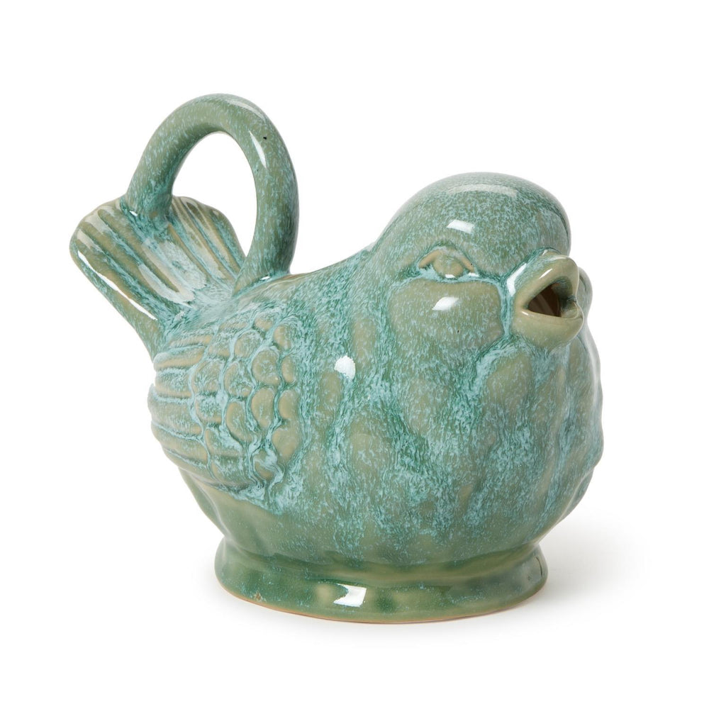 Two's Company Blue Bird Pitcher