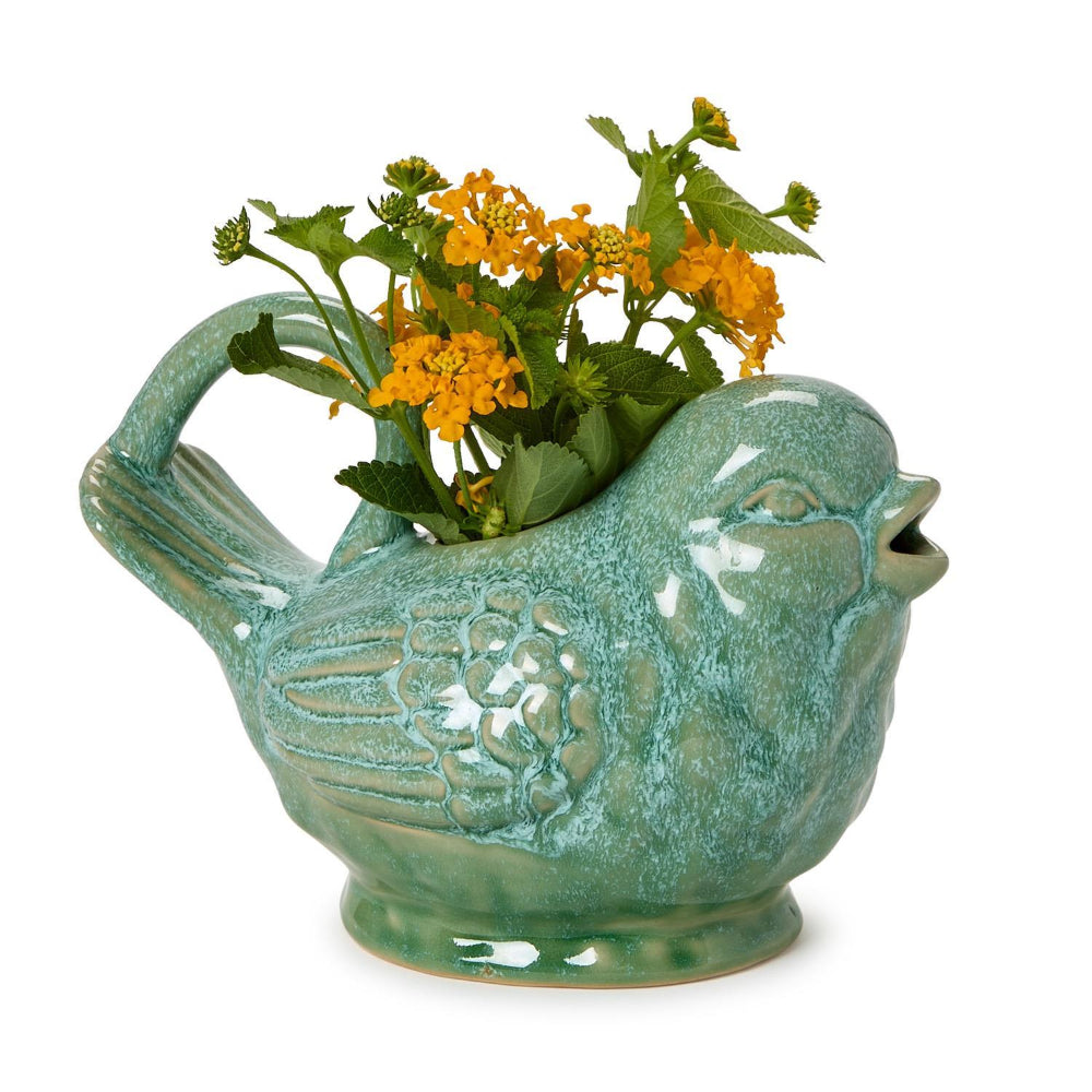 Two's Company Blue Bird Pitcher