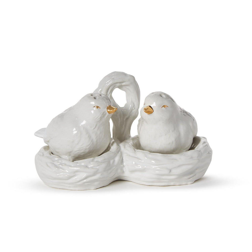 Two's Company Birds of a Feather Salt and Pepper Shakers-Set of 2
