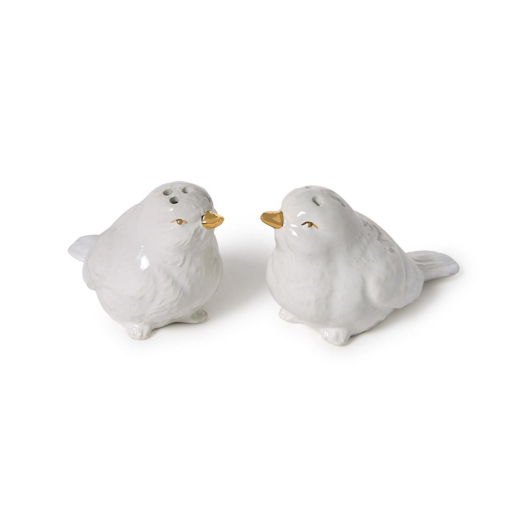 Two's Company Birds of a Feather Salt and Pepper Shakers-Set of 2
