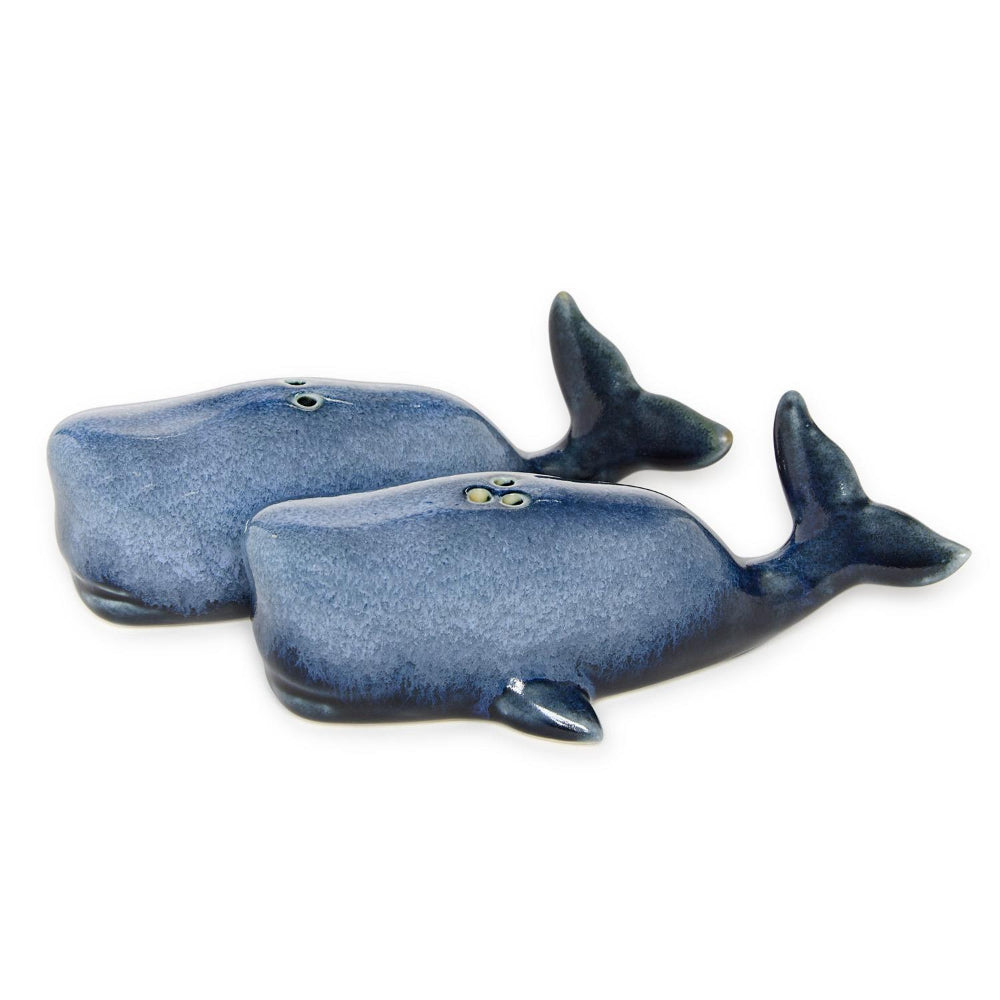 Two's Company Oh Whale Salt and Pepper Shaker Set