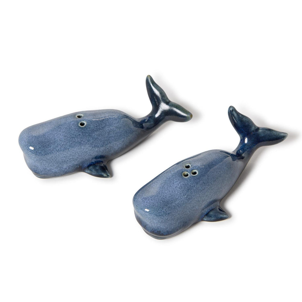 Two's Company Oh Whale Salt and Pepper Shaker Set