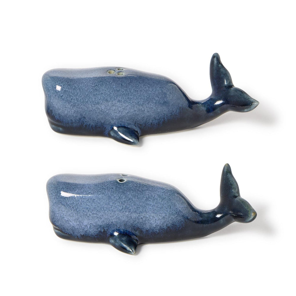 Two's Company Oh Whale Salt and Pepper Shaker Set