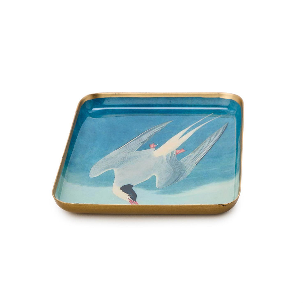 Two's Company Sea Bird Metal Desk Trays