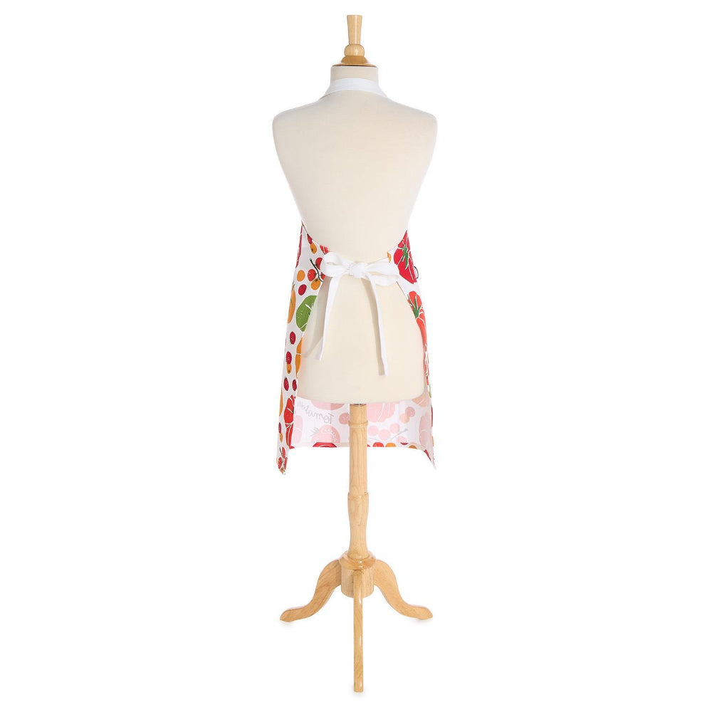 Two's Company Garden Harvest Tomato Print Apron