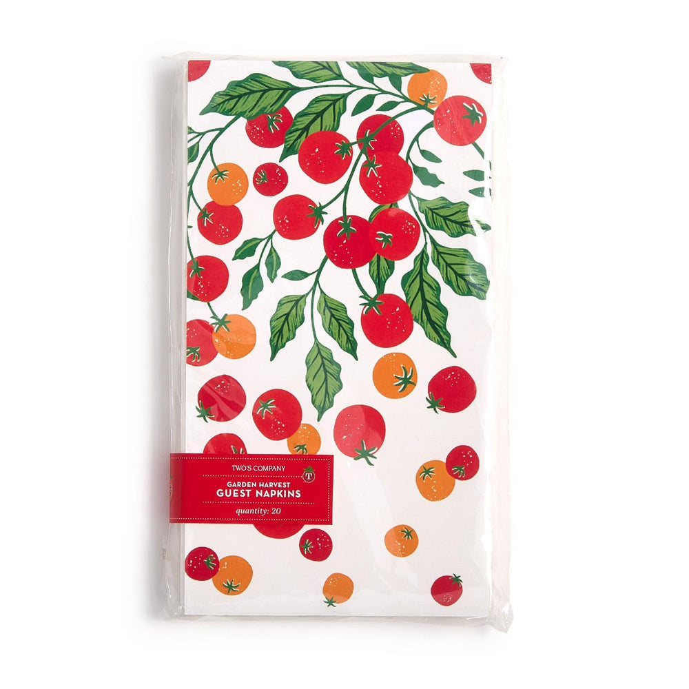 Two's Company Garden Harvest Paper Napkins