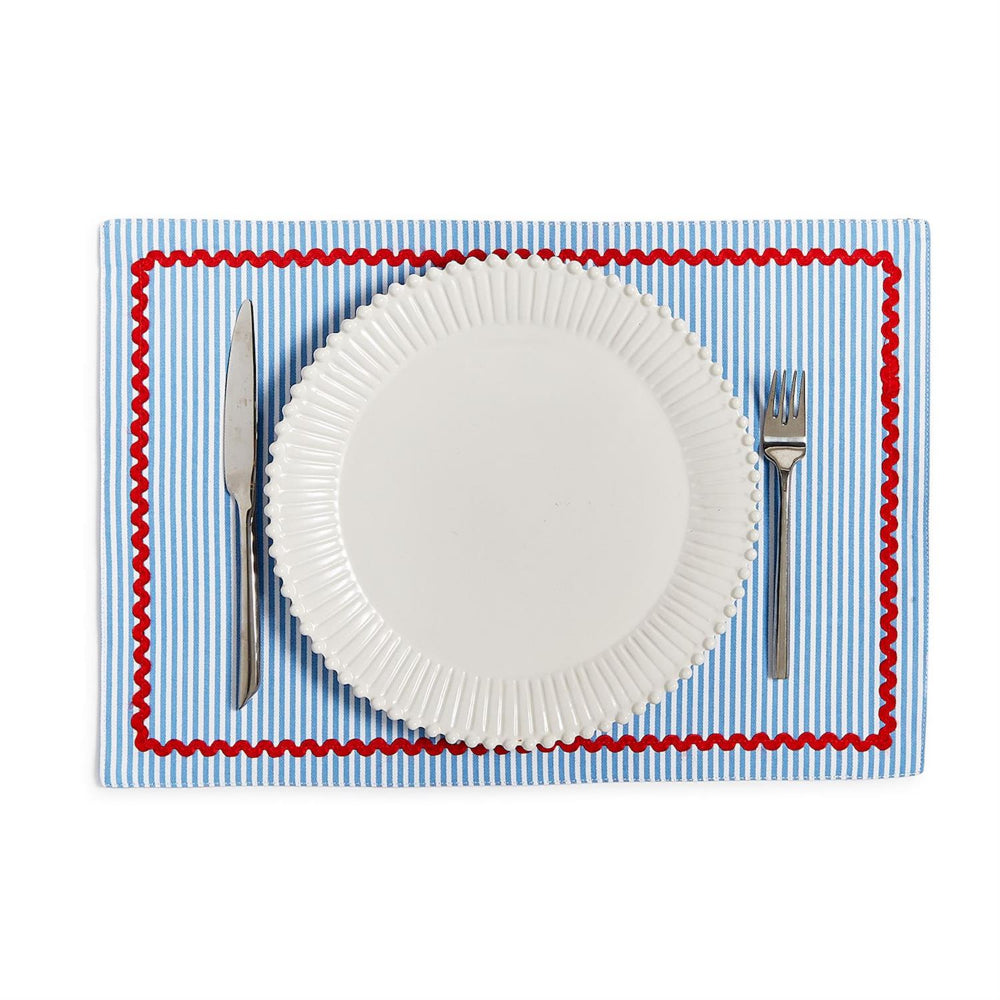 Two's Company Fabric Placemat - Thumbnail 3