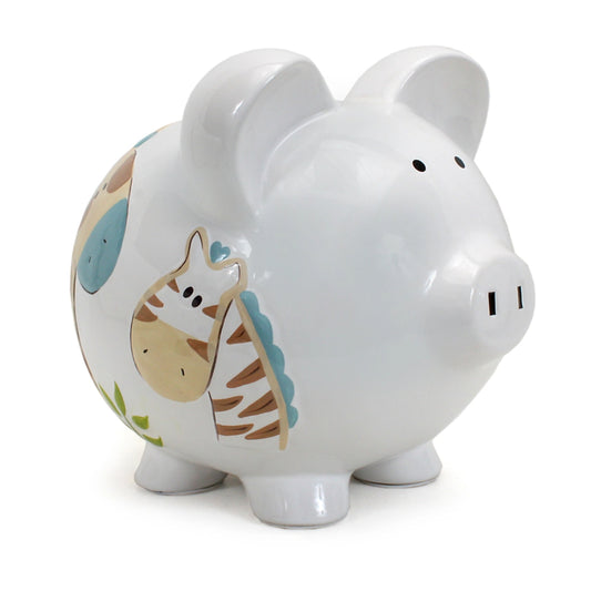 Child to Cherish Jungle Jack Piggy Bank