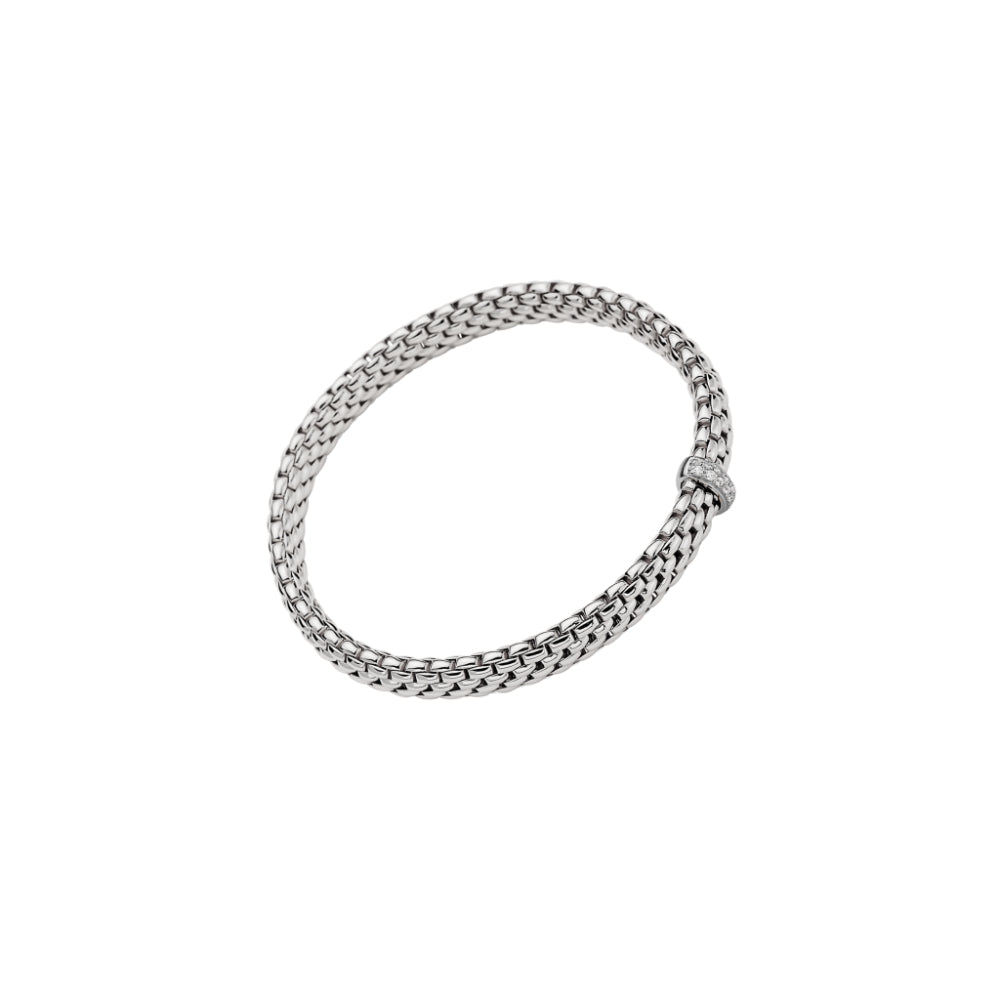 Fope Vendome Collection 18k Flex'it Bracelet with Diamonds