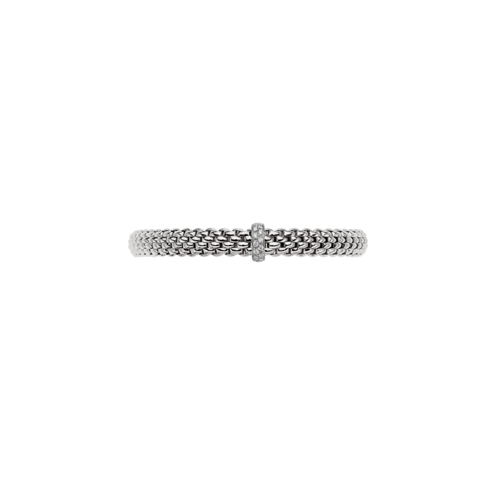 Fope Vendome Collection 18k Flex'it Bracelet with Diamonds