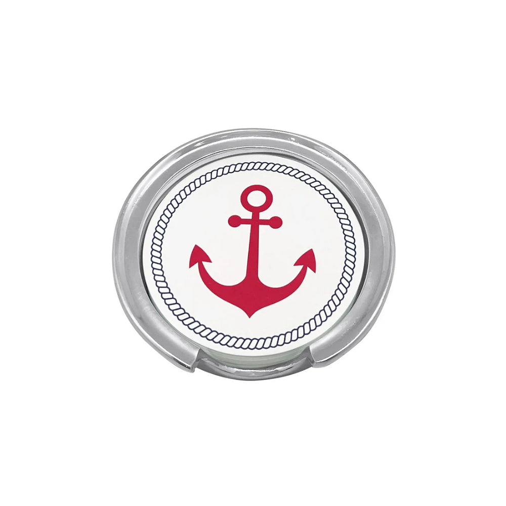 Mariposa Anchor and Nautical Knots Coaster - Thumbnail 4