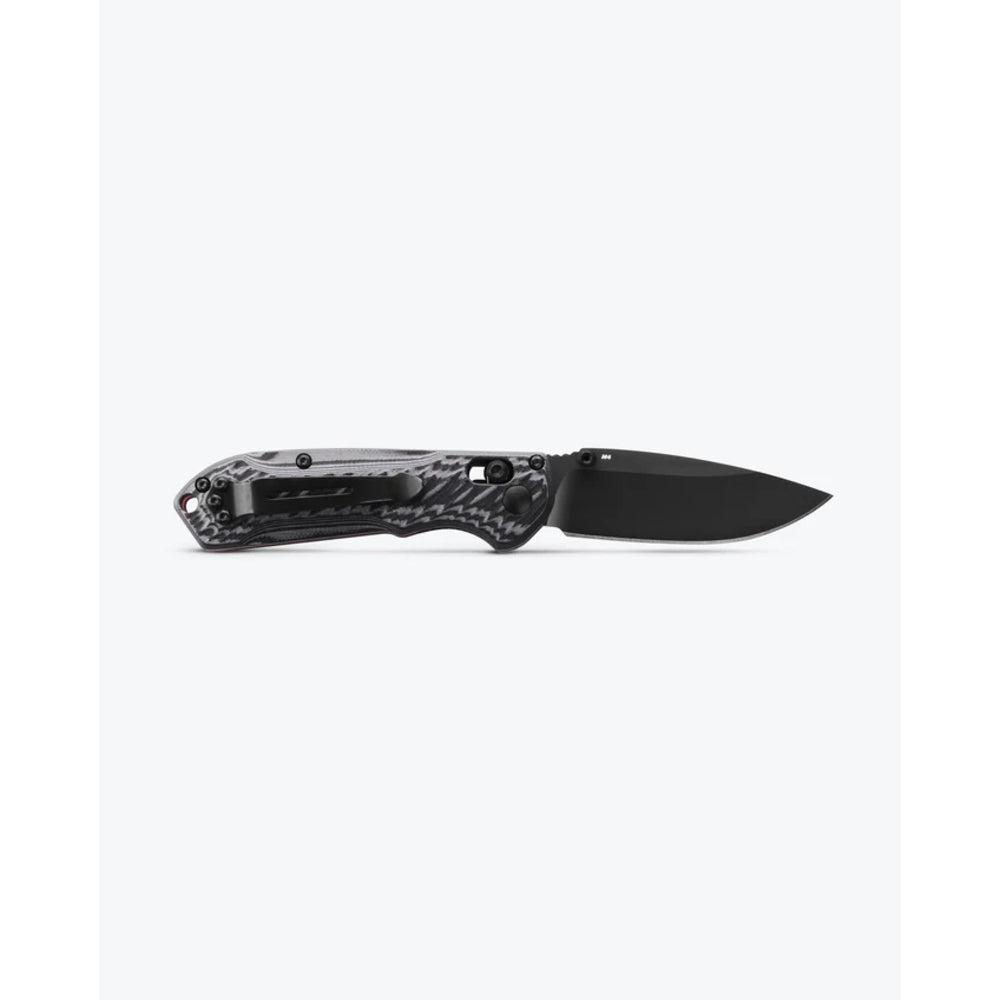 black folding knife
