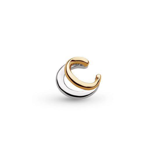 Bevel Cirque Link Golden Solo Ear Cuff