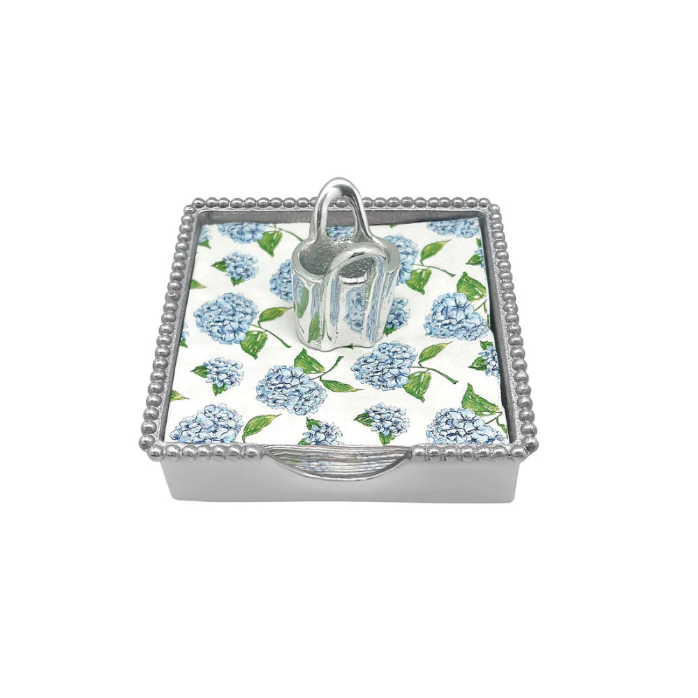 Mariposa Tote Bag Beaded Napkin Box Set