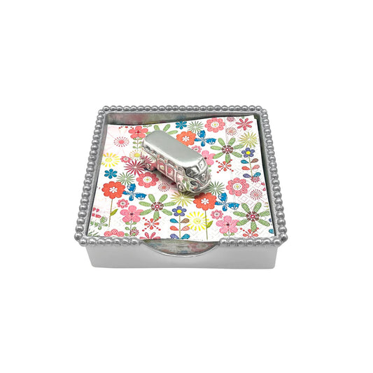 Mariposa Volkswagen Bus Beaded Napkin Box Set