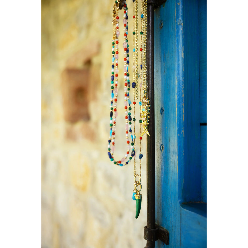 Anabel Aram Milos Beaded Necklace
