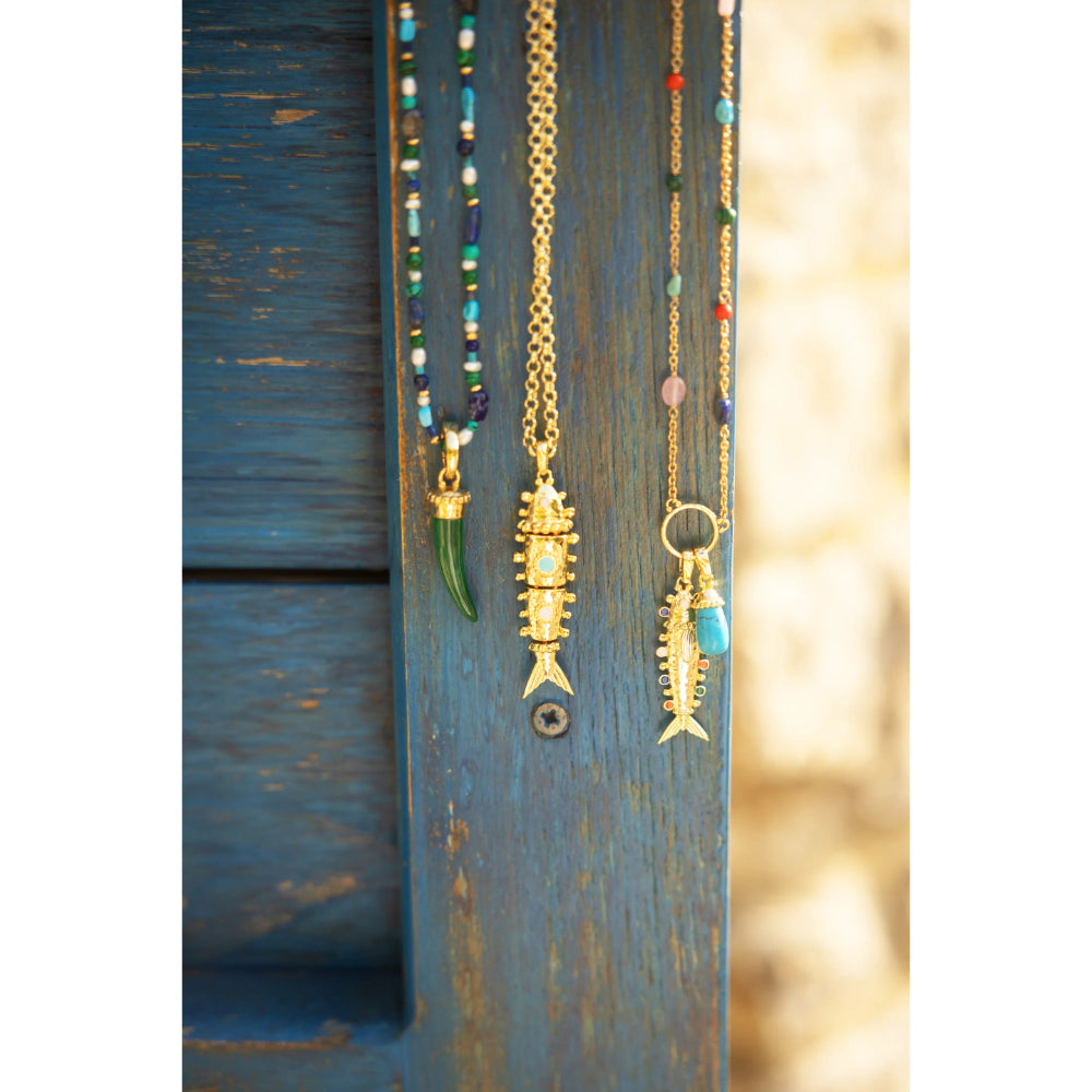 Anabel Aram Milos Long Chain Necklace