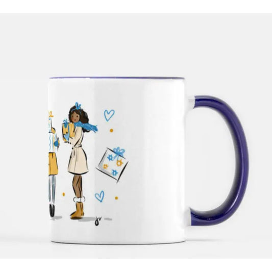 Hanukkah Girls 11oz Ceramic Mug