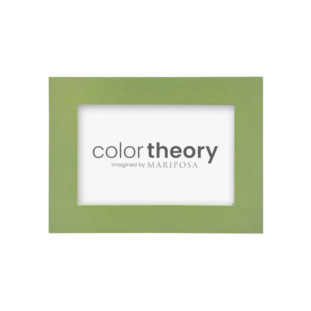 Mariposa Double Sided Meadow Green and Sky Blue 4x6 Frame