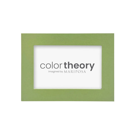 Mariposa Double Sided Meadow Green and Sky Blue 4x6 Frame