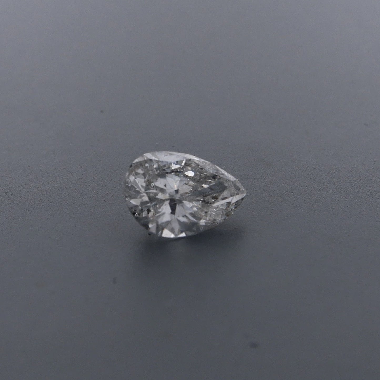 Estate Pear 1.23ct HI1 Diamond