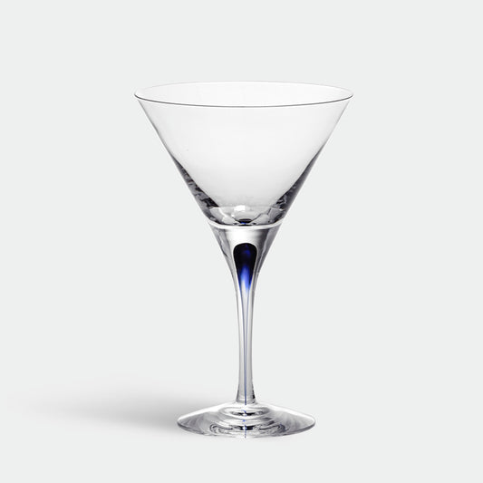 Orrefors Intermezzo Blue Martini