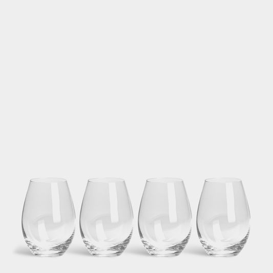 Orrefors More Tumbler Stemless Glass - Set of 4