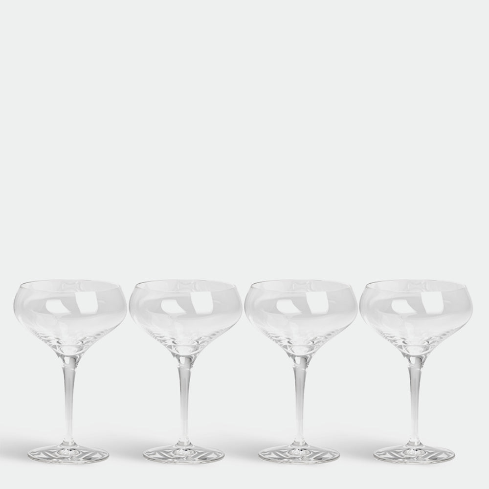 Orrefors More Coupe Glass - Set of 4