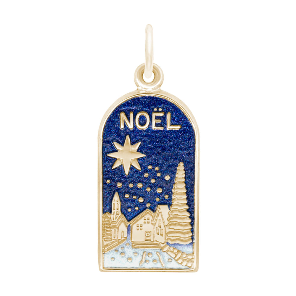 6425-001 Painted Noel Scene