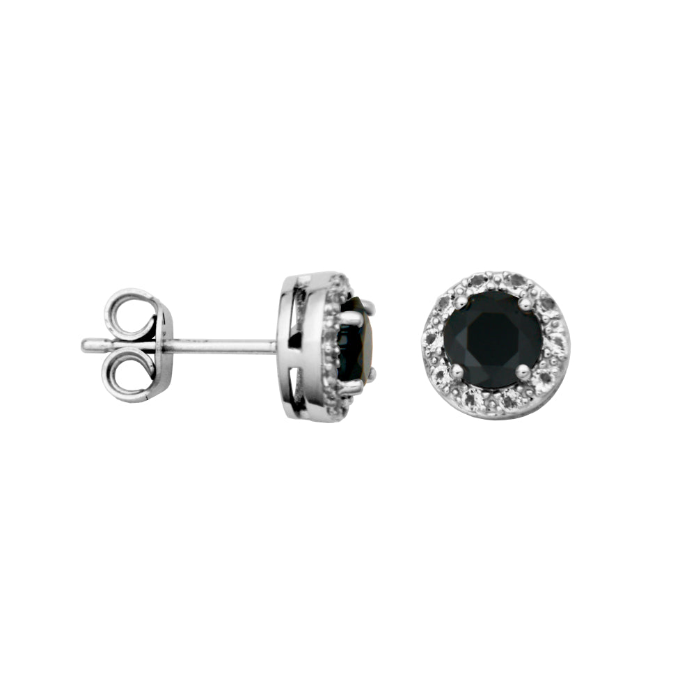 Samuel B. Dazzle Gemstone Stud Earrings