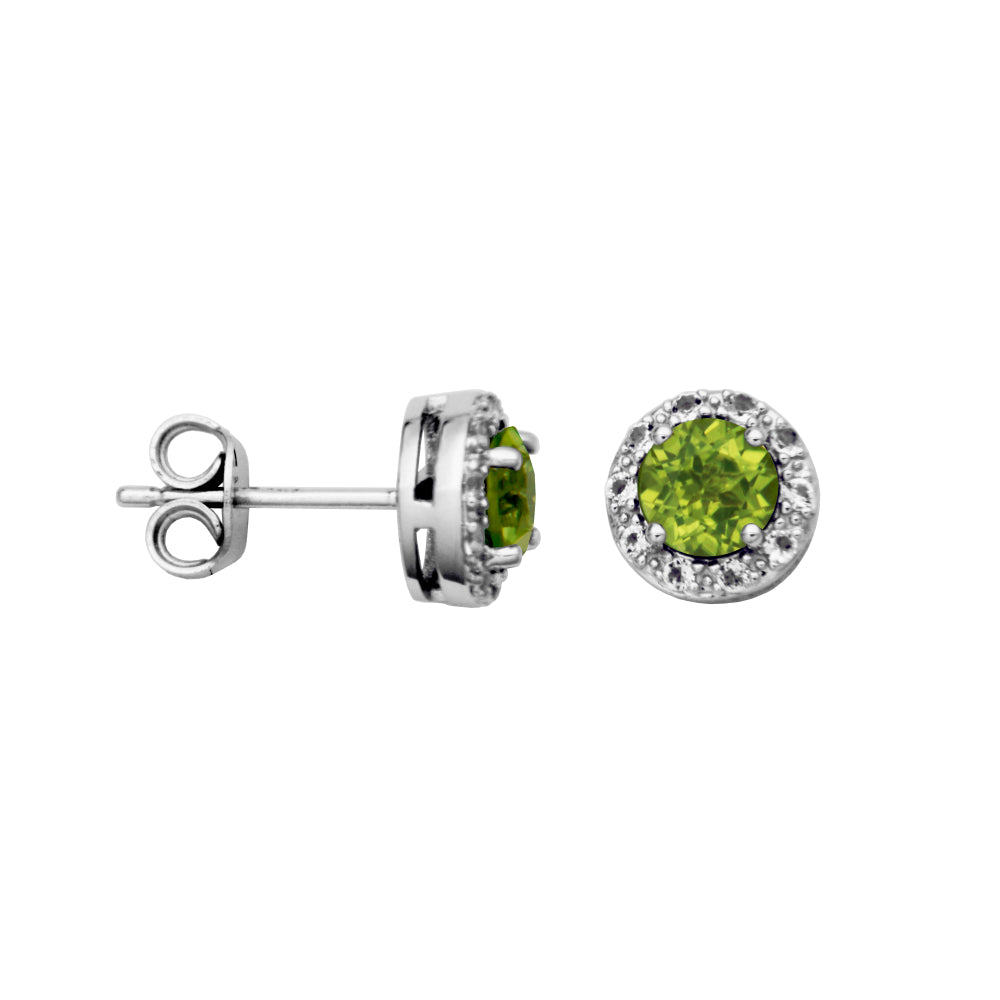 Samuel B. Dazzle Gemstone Stud Earrings